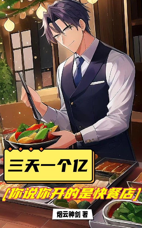 三天一個億，你說你開的是快餐店